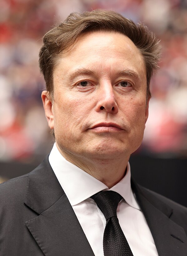 Official portrait of Elon Musk